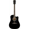 Fender FA-125CE Dreadnought Black WN