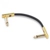 Rockboard Flat 10 Gold kabel 10cm złączka jack