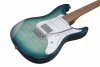 Ibanez AZ22S1F-TXB Transparent Turquoise Burst
