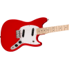 Squier Sonic Mustang Maple Fingerboard White Pickguard Torino Red