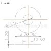 Kera Audio PRT/LP Biały Płytka  Rhythm/Treble