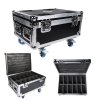 CASE4ME case na 12 sztuk FLAT PAR LED SLIM kółka
