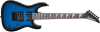 Jackson JS Series Dinky Minion JS1X Amaranth Fingerboard Metallic Blue Burst