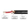 SAMURAI SMXJ210L10 kabel mikrofonowy XLR-jack 10m