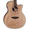 Luna Oracle Grand Concert Peace - gitara elektro-akustyczna