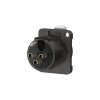 Roxtone RX3FD-BG Gniazdo XLR tablicowe panelowe