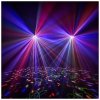 LIGHT4ME OCTALED efekt świetlny disco RGBWA flower laser stroboskop