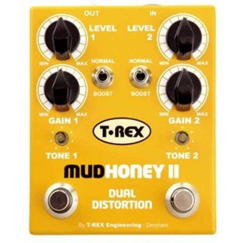 T-REX MUDHONEY IIデュアルディストーション T-REX Mudhoney Dual 2 kanałowy distortion 10020 | EFEKTY