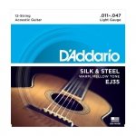 D'Addario EJ35 - Silk & Steel 12-String 11-47