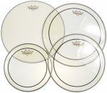 Remo Pinstripe 12, 13, 16, 14 clear zestaw PACK