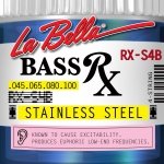 La Bella RX-S4B 45-100 stalowe  struny do basu 4 strunowego
