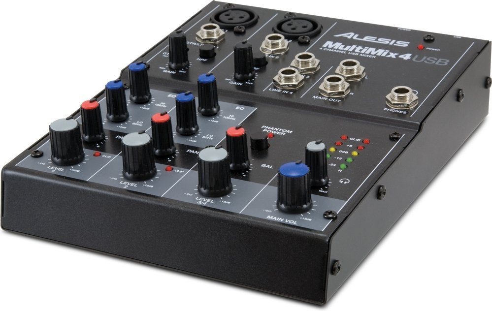 how to get alesis multimix 4 usb to work