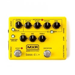 MXR Bass Distortion+ SE Yellow