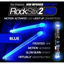 Pałki RockStix 2HD NEON niebieskie