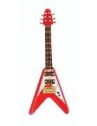 Agifty M1050 magnes gitara elektryczna czerwona