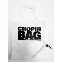 Torba na zakupy biała Chopin bag