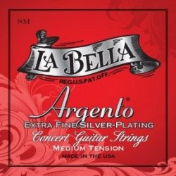 La Bella Argento SM Struny do gitary klasycznej srebrzone