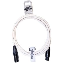GoodDrut XLRm-XLRf 3m biały kabel mikrofonowy