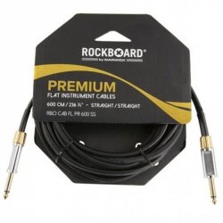 Rockboard RBO CAB FL PR600 SS kabel jack prosty jack prosty 6m