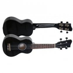 Ever Play UK-21 Black Gloss ukulele sopran czarny połysk
