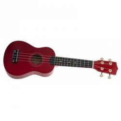 Ever Play UK-21 Red Satin ukulele sopranowe