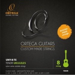 Ortega UNY-8-TE struny do ukulele 8-mio strunowego