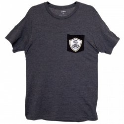 Zildjian T-Shirt Patch Pocket -  szara rozmiar M