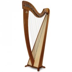 Camac Korrigan harfa celtycka wykończenie Wiśnia