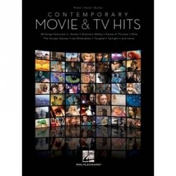 Contemporary Movie & TV Hits Piano/Vocal/Guitar