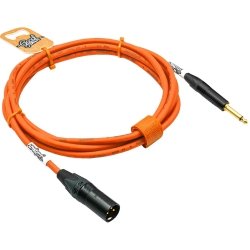 GoodDrut XLRm-TRS 2m pomarańczowy kabel zbalansowany