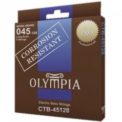 Olympia CTB-45128 struny basowe 45-128 nikiel