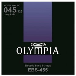 Olympia EBS-455 struny basowe 45-125 niklowane