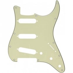 Fender Stratocaster pickguard mint green