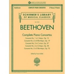 G. Schirmer Beethoven: Complete Piano Concertos