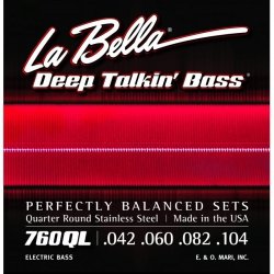 La Bella 760QL struny do gitary basowej 42-104