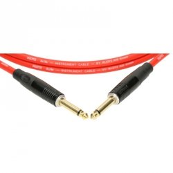 Klotz KIKKG3.0PPRT kabel instrumentalny 3 m Czerwony