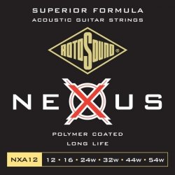 Rotosound Nexus NXA12 Struny do akustyka 12-54 powlekane