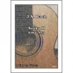 Contra Suita II BWV 813 na gitarę Bach J.S. oprac. Drożdżowski M.