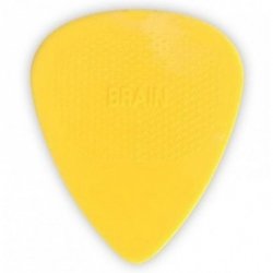 Brain 046,mm kostka gitarowa żółta