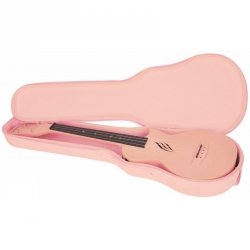 Cascha 2288 Carbon Fibre Pink ukulele koncertowe