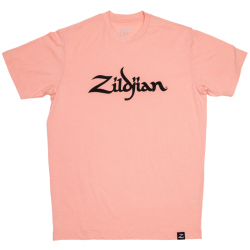 Zildjian T-Shirt Classic Logo Tee S pink koszulka 
