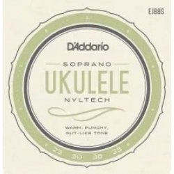 D'Addario EJ88S Soprano Ukulele Nyltech