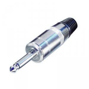 Neutrik Rean NYS225L wtyk jack 6,3mm mono na gruby kabel
