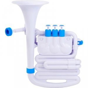 Nuvo jHorn NUJH 610 W BL róg biało-niebieski