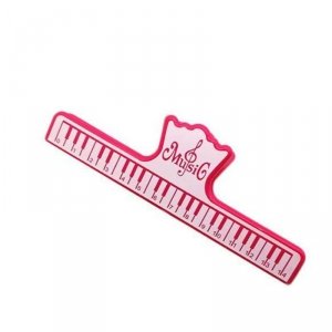 Kera-Audio  CLIP PIANO Klips do papieru nut czerwony