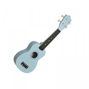 Ever Play UC-21 SM Sky Blue satin ukulele sopranowe błękitne matowe