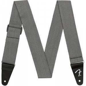 Fender Modern Tweed White Black pasek