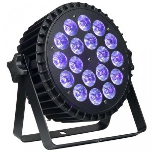 LIGHT4ME ALU QUAD PAR 18x6W RGBW reflektor sceniczny LED