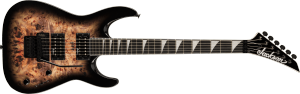 Jackson JS Series Dinky JS32 DKAP Amaranth Fingerboard Transparent Black Burst