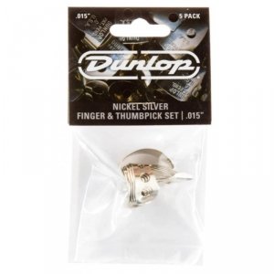 Dunlop 33P015 pazurki 4 na palec 1 na kciuk metal